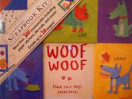 woof dog scrapbook paper boutique logo