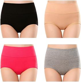 🩲 Cotton Panties for Women - High Waist C-Section Recovery…