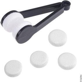 img 2 attached to 👓 CamKix Eyeglass/Sunglass Cleaning Kit - Lens Cleaning Tool with Spare Pads, Wet Tissues & Microfiber Cloths - Quick, Safe and Immaculate Results!