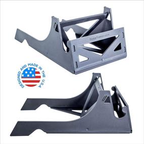 img 2 attached to 🛹 SKATERTRAINER Origami Skateboard Stand - Skateboard Holder by Skater Trainers | Store, Display, and Protect Your Boards | Wall-Free Solution | Made in The USA | Loved by Parents
