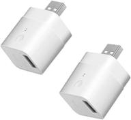 🔌 sonoff micro usb smart wifi adaptor 5v 2-pack: remote control switch for type a usb devices, compatible with alexa & google home assistant, no hub needed логотип