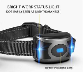 img 3 attached to 🐶 GROOVYPETS 650 Yard Remote Dog Training Shock Collar with Beep, Vibration, Shock - Safe, Humane, Waterproof, Rechargeable Battery - for Small, Medium, Large Dogs - Up to 40 Days Battery Life