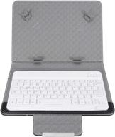 🔒 nikou 10 inch keyboard case: the ultimate protective tablet accessory логотип