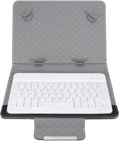 img 4 attached to 🔒 Nikou 10 Inch Keyboard Case: The Ultimate Protective Tablet Accessory