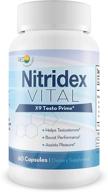 nitridex testosterone support function ingredients logo