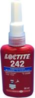 🔵 loctite 242 blue liquid threadlocker in a convenient 1.69oz bottle logo