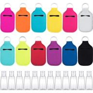 subang keychain holders containers reusable travel accessories for travel bottles & containers logo