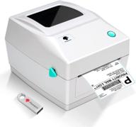 🖨️ phomemo pm-201 thermal label printer 4x6 - compatible with amazon, ebay, paypal, etsy, shopify, usps, fedex, dhl - windows &amp; mac compatible logo