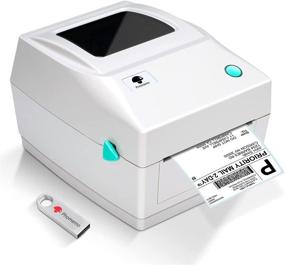 img 4 attached to 🖨️ Phomemo PM-201 Thermal Label Printer 4x6 - Compatible with Amazon, eBay, PayPal, Etsy, Shopify, USPS, FedEx, DHL - Windows &amp; Mac Compatible