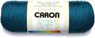 🧶 caron simply soft collection yarn pagoda 6oz - gauge 4 medium, 100% acrylic - machine wash & dry logo