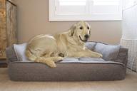 🐾 arlee memory foam sofa style pet bed - small/medium size, walnut tan - 59-40260drz logo