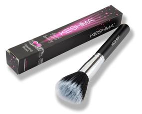 img 4 attached to Duo Fiber Stippling Brush By Keshima: The Ultimate Premium Stipple Brush for Flawless Makeup Application