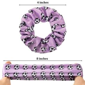 img 3 attached to Scrunchies Elastic Ponytail Holders Accessories Hair Care in Hair Accessories