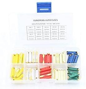 img 1 attached to 🔌 50Pcs European Automotive Fuse Box Assortment - GBC Bakelite Auto Fuses 5-30A