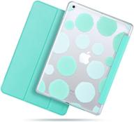 📱 ulak ipad 9th gen case 2021, ipad 8th/7th gen case 2020/2019, ipad 10.2 case | slim lightweight trifold smart shell with auto sleep/wake | premium shockproof cover for 10.2 inch ipad | mint logo