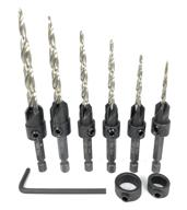 набор фрез для откатных отверстий usa pieces countersink set от ftg логотип