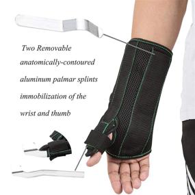 img 1 attached to Immobilizes Arthritis Tendonitis Syndrome Recovery Occupational Health & Safety Products