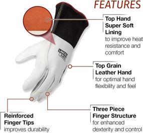 img 3 attached to Lincoln Electric K2983 M Premium Dexterity Gloves