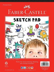 img 4 attached to Улучшите свой опыт скетчинга с блокнотом для скетчей Faber Castell.