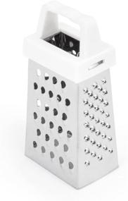 img 3 attached to 🦊 Compact and Durable Fox Run Stainless Steel Mini Grater: Perfect for Shredding and Zesting in Style!