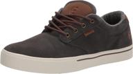 etnies mens jameson skate brown men's shoes and athletic logo