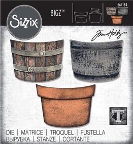 img 2 attached to Sizzix Tim Holtz Potted Bigz Die: Multi-color, One Size - Get Creative!