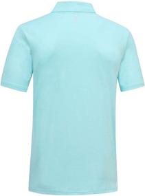 img 3 attached to JINSHI Men's Comfortable Athletic Shirts: Sports Performance and Style