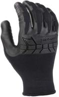 🧤 carhartt c grip knuckler glove: premium black men's accessory for gloves & mittens logo