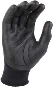 img 2 attached to 🧤 Carhartt C Grip Knuckler Glove: Premium Black Men's Accessory for Gloves & Mittens
