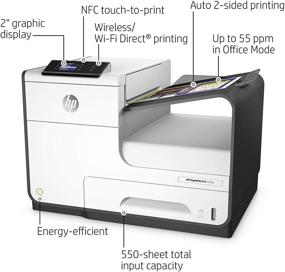 img 3 attached to 🖨️ HP PageWide Pro 452dw Printer for Color Business, Including Wireless Connectivity and 2-Sided Duplex Printing (D3Q16A)