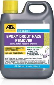 img 4 attached to 🧼 FILA EPOXYOFF: Effective Epoxy Grout Haze Remover for Vertical Surfaces | 1 QT