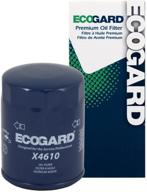 ecogard x4610 премиум струйный масляный фильтр двигателя: 🔍 подходит для моделей acura mdx, rdx, tsx и tl (2003-2020) логотип