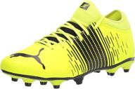 optimized puma future soccer yellow alert men's athletic shoes логотип