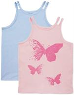 👧 cute and comfy sleeveless crewneck heather girls' clothing by kid nation logo