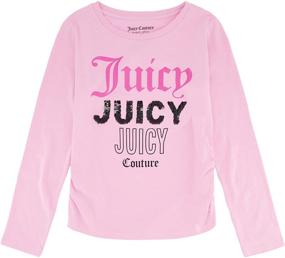 img 1 attached to 👚 Детская одежда Juicy Couture Girls 14 Sleeve для девочек - топы, футболки и блузки - улучшенный SEO