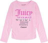 👚 детская одежда juicy couture girls 14 sleeve для девочек - топы, футболки и блузки - улучшенный seo логотип