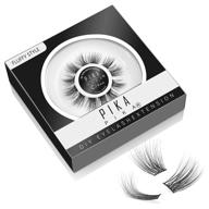 расширения для ресниц pikapika individual eyelashes fluffy 10 мм логотип