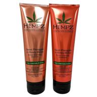 🍯 hempz sweet pineapple & honey melon shampoo & conditioner bundle - pure herbal extracts 9oz logo