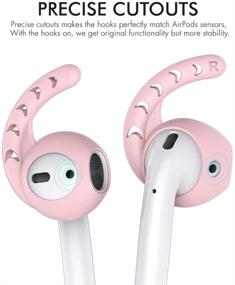 img 2 attached to AhaStyle Насадки на ушные крючки для AirPods, силиконовые аксессуары, совместимые с наушниками Apple AirPods и EarPods (розовые)