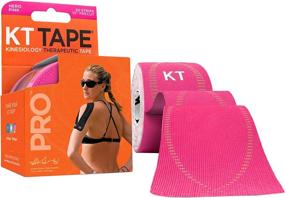 img 4 attached to 🏋️ KT Tape Pro Hero Pink - Ultimate Support for Sports Injuries - Precut & Therapeutic