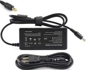 img 4 attached to 🔌 65W AC Adapter for Acer Aspire V5 V7 V3 R7 S3 E1 M5 Series; Acer Aspire E1-571 E1-531 ES1 E1 ES1-S12 E1-571 E1-510P E1-521 E3-111 E5-511P E5-521 5733 Laptop Charger, and Acer Monitor Power Cord