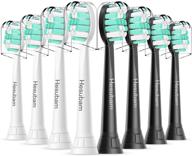 🦷 hesubam replacement toothbrush heads for sonicare protectiveclean 4100 5100 hx9023/65 hx9033/65 c2 g3, 8 pack: high quality oral care accessories logo