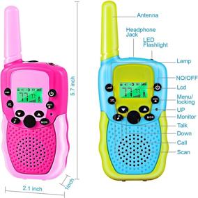 img 3 attached to STENDA Walkie Talkie For Kids