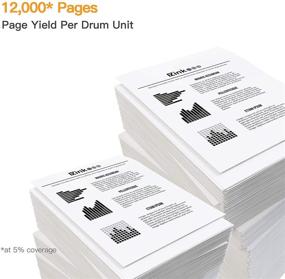 img 2 attached to 🖨️ E-Z Ink (TM) Brother DR350 Compatible Drum Unit Replacement for HL-2040, MFC-7420, Intellifax 2820, DCP-7020, HL-2070N, MFC-7820N, MFC-7220, DCP-7010, Fax-2820, Fax-2920, HL-2030, HL-2070 (1 Pack)