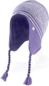 img 4 attached to 🧢 C9 Champion Kids' Peruvian Hat: Stay Warm with Ear Flaps and Cozy Fleece Lining