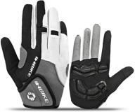 🚴 inbike 5mm gel padded men's cycling gloves: breathable &amp; durable for superior performance логотип