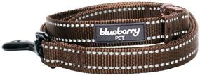 img 3 attached to 🐾 10 Colors Reflective Classic Solid Color Dog Leashes by Blueberry Pet Essentials