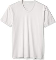 👕 goodthreads men's short sleeve v neck cotton t-shirt: quality men's clothing for t-shirts & tanks logo