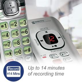 img 3 attached to 📞 VTech CS6529-2 DECT 6.0 Phone Answering System - Caller ID/Call Waiting - 2 Cordless Handsets - Silver/Black