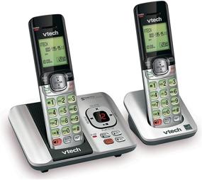 img 4 attached to 📞 VTech CS6529-2 DECT 6.0 Phone Answering System - Caller ID/Call Waiting - 2 Cordless Handsets - Silver/Black